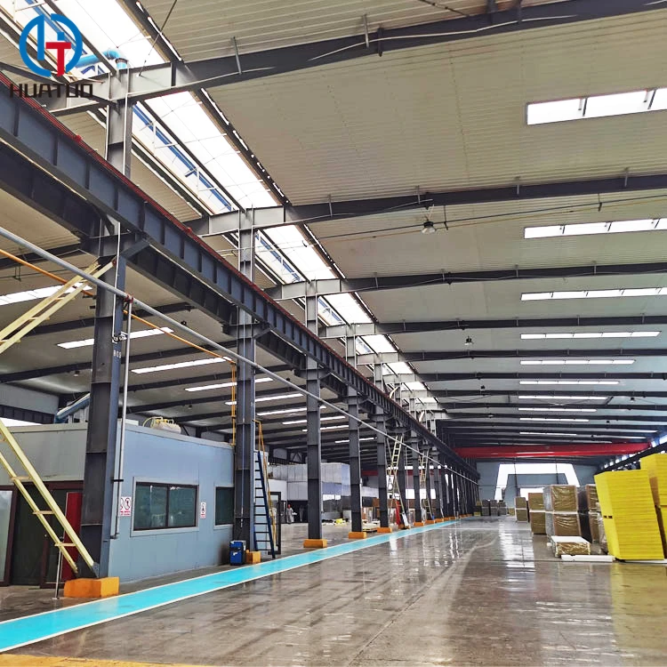 Portal Framing Pre Fabricate Warehouse Large Span Steel Peb Warehouse