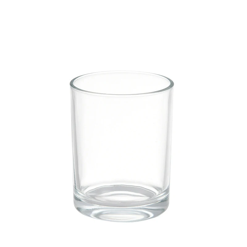 Custom home Decor 8 oz 10 oz 16 oz Vintage Candle Glass Vessels Empty Scented Matte Candle Jars