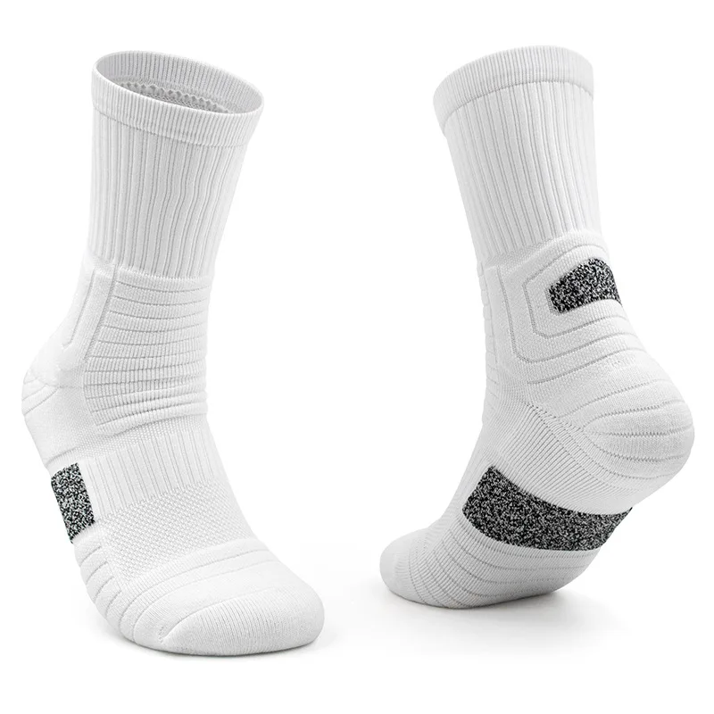 Sport Socks for Adult Men Running Custom Basketball Socks Wholesale High Quality Custom Logo Outdoor Cotton Summer Print Pattern
