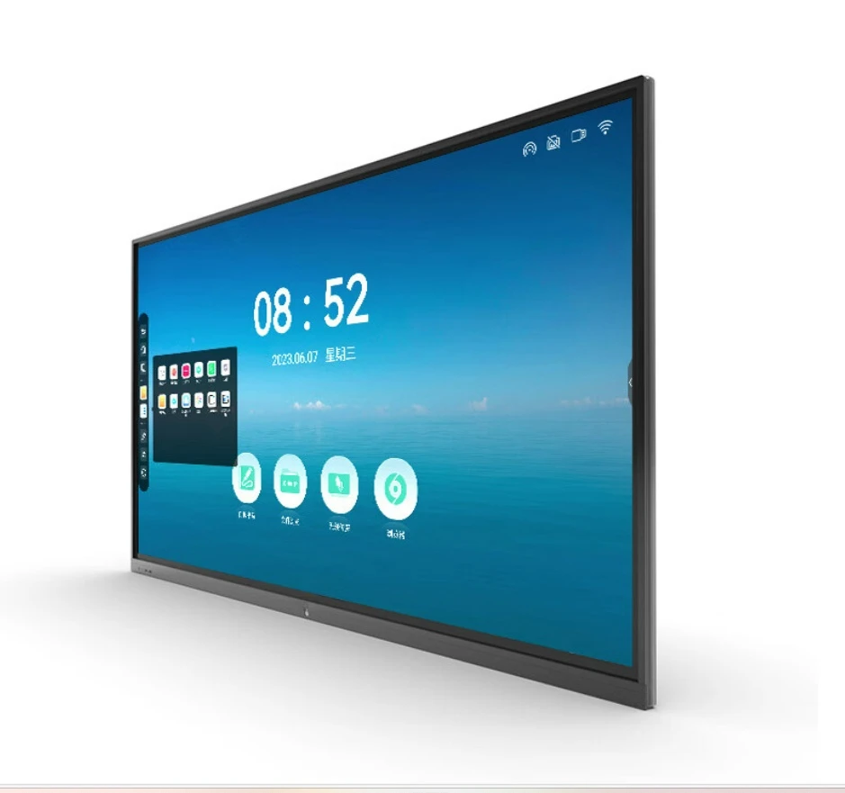 4k Lcd  55 Inch Interactive Flat Panel Display Interactive Whiteboard For Classroom