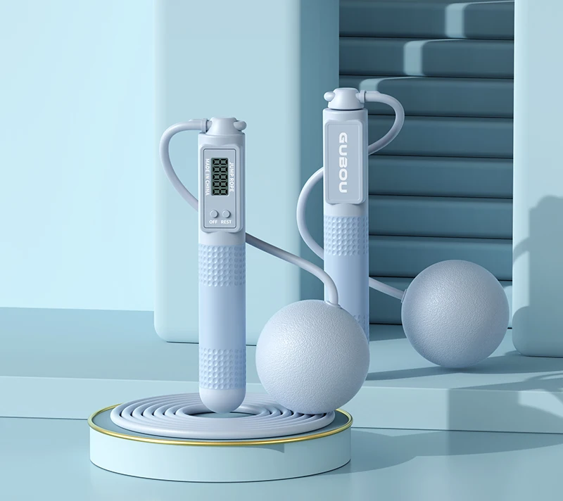 Fitness Sports Training HD Screen Digital Adjustable Length Counter Electric Jump Rope