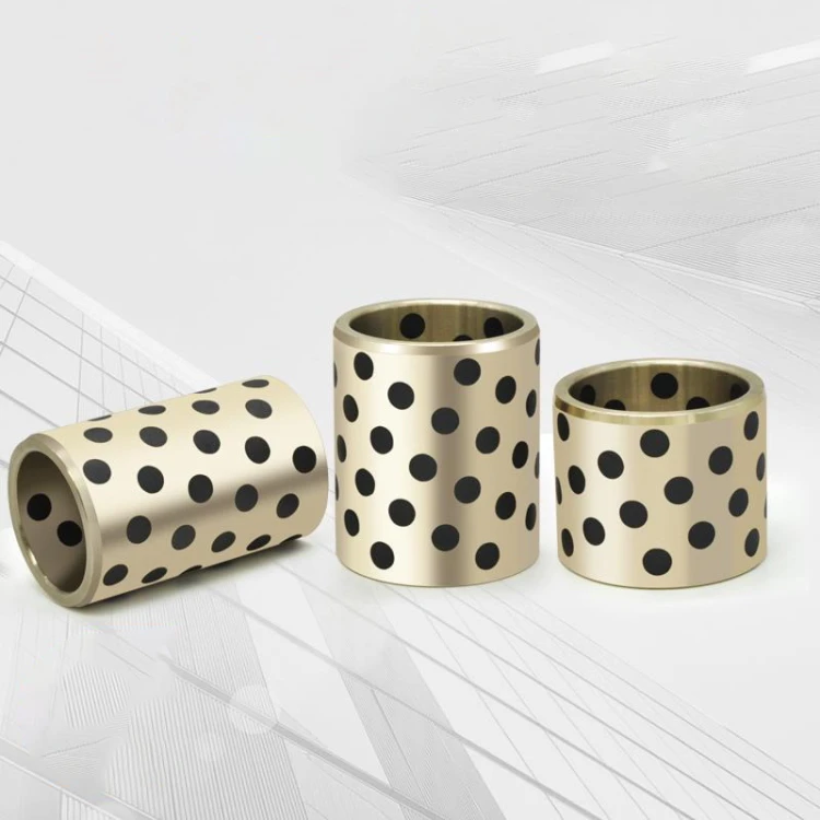 JDB404530 wholesale Sliding bearings self lubricating graphite bearing bushing copper sleeve
