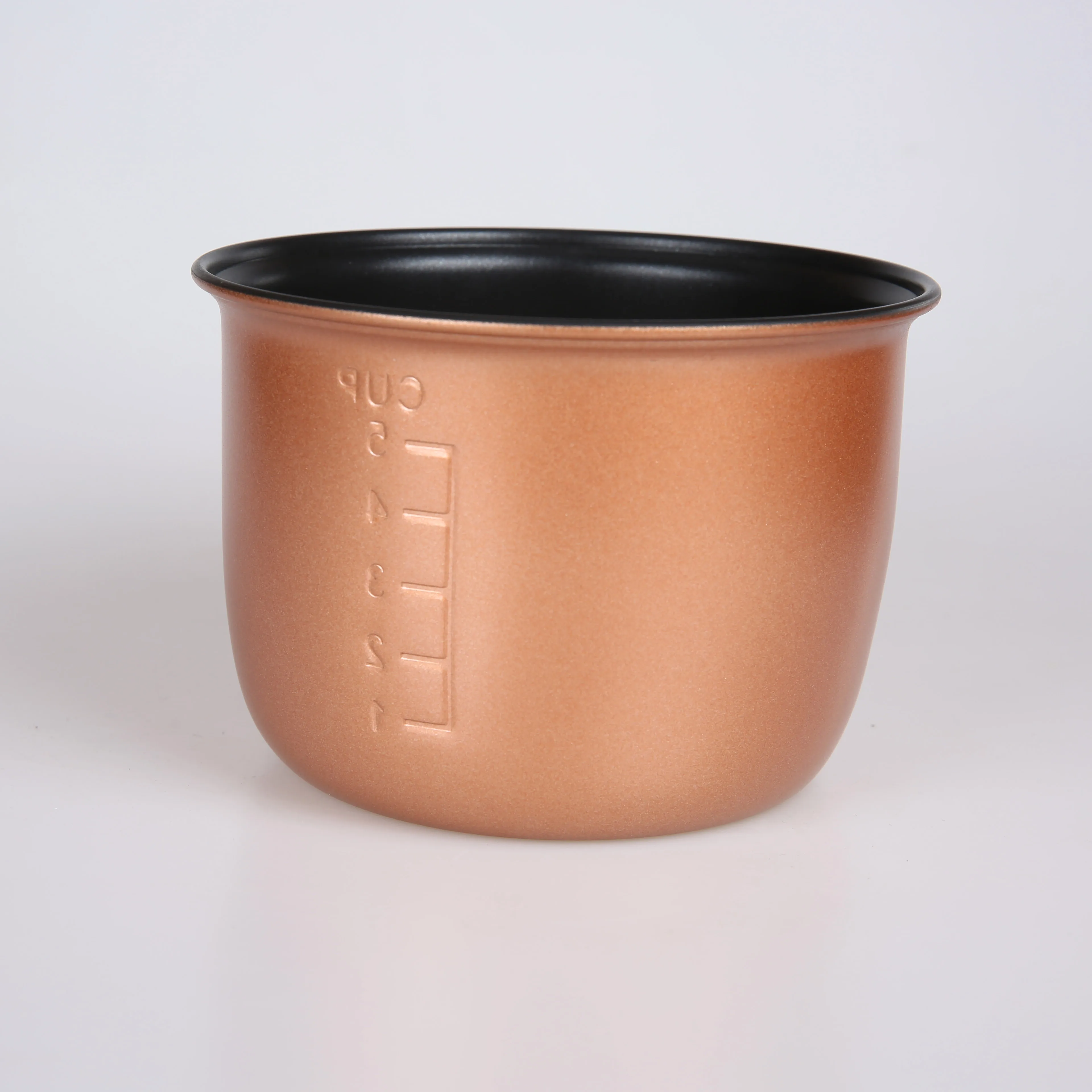 
Aluminum Alloy Non Stick Coating Rice Cooker Inner Pot 140*100mm for 1.2L Rice Cooker Part Rice Cooker Pot Replacement 