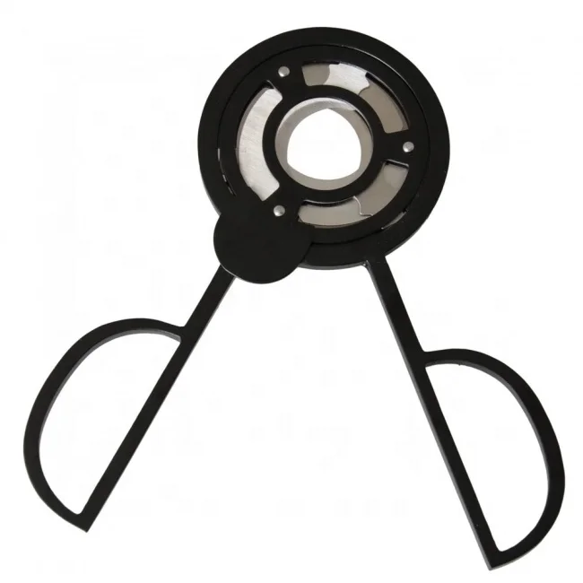 Surgical grade stainless steel double blade cigar cutter