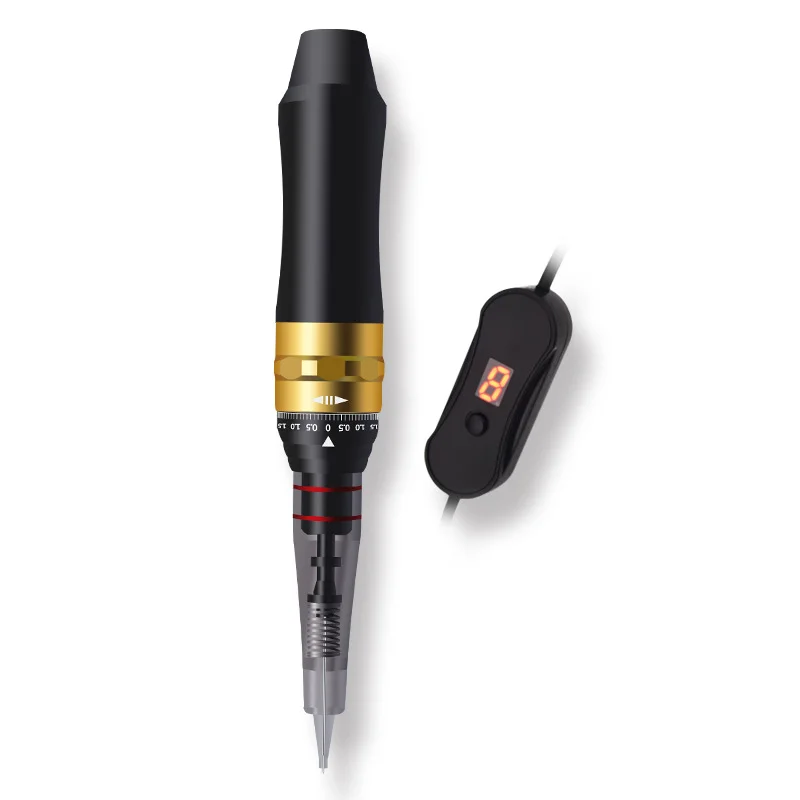 8 уровней Германия импорт двигатель цифровой бровей Тату машина пму микроблейдинг Перманентный макияж машина