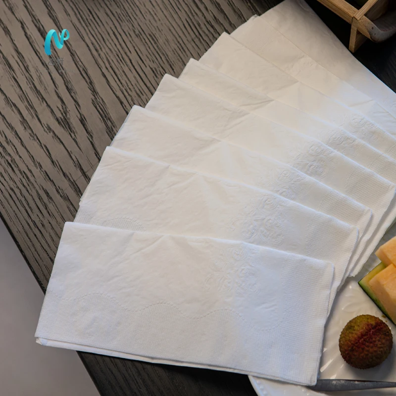 wholesales airlaid luxury bar colored paper lunch dinner hotel white brown black  disposable napkins custom printed 38*42 napkin