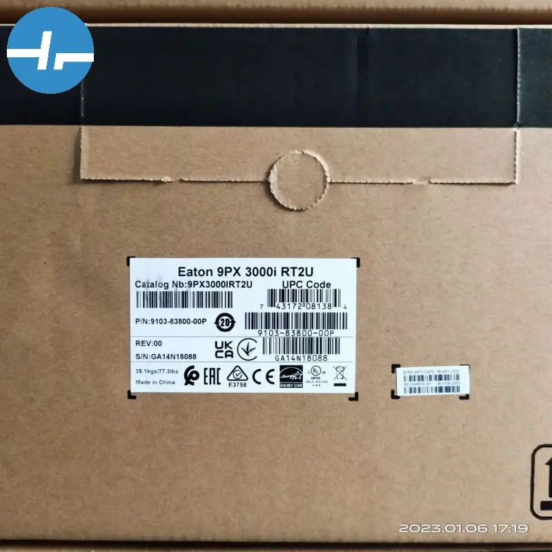 EATON 9PX SP 9PX3000iRT2U 3000VA/3000W 208V 2U