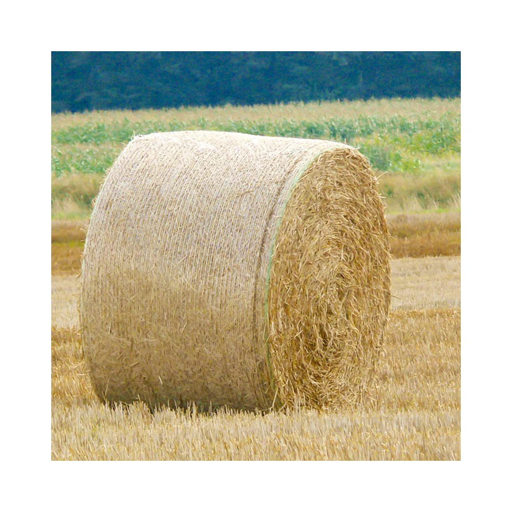 Baler Wrapping Film Slow Feed Corn Silage Strong Durable Bale Net Wrap Prices Size From 1m-2.4m Around 10 Gram Hay Bale Wrap Net