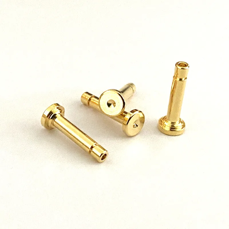 ST-3C16330B-2F101 High Current Female PCB Brass Battery Connector Contact Pogo Pin Connector