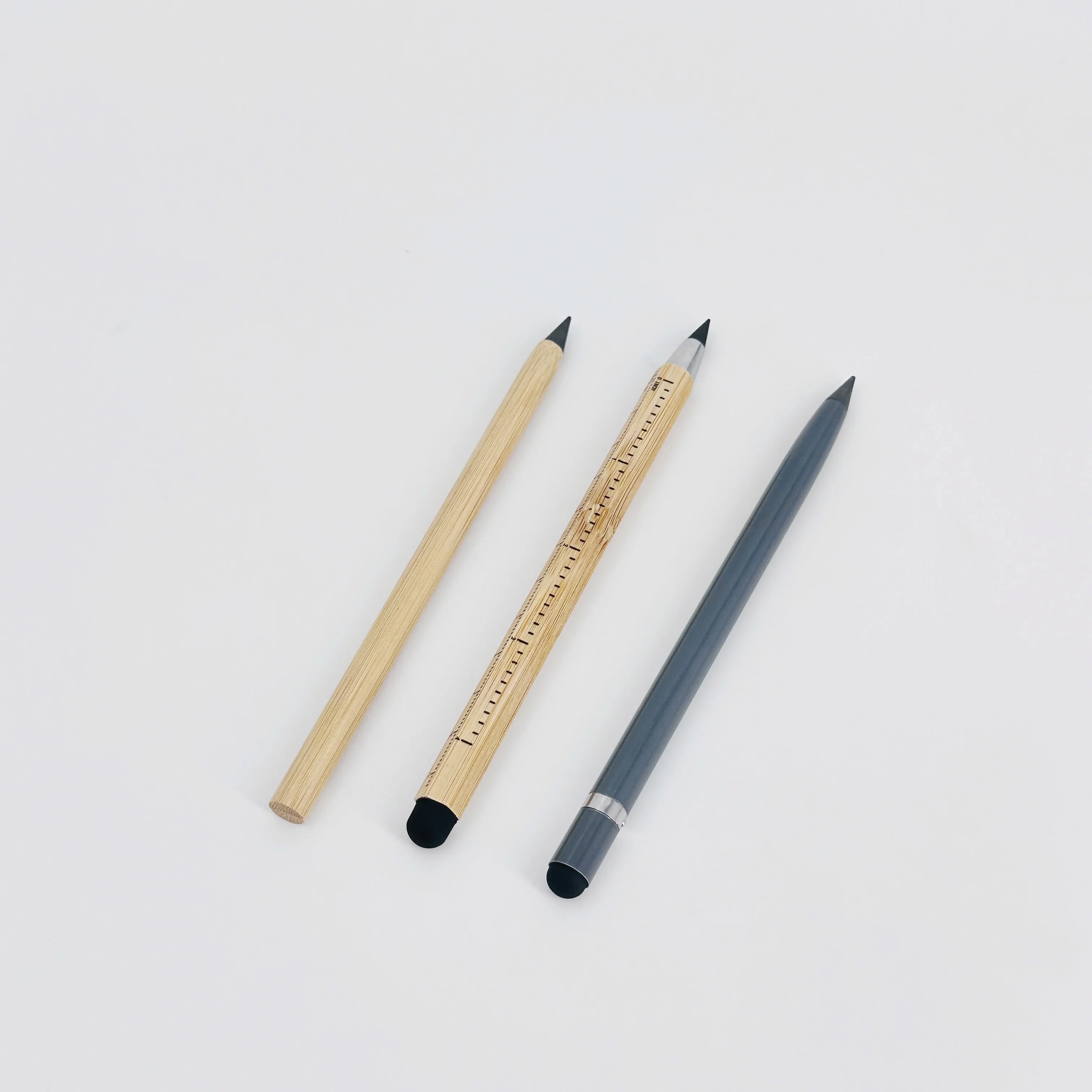 Быстрая доставка с сенсорным экраном металлические ручки без чернильных ручек креативные рекламные подарочные печатным логотипом карандаши