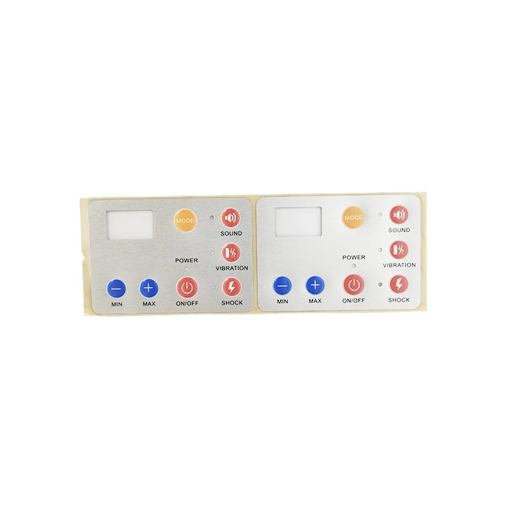 Custom Pvc Surface Sticker Pvc Pet Plastic Touch Bump Key Button membrane Switch