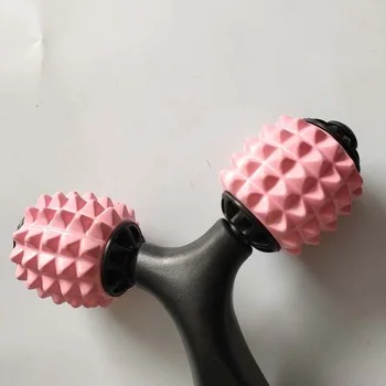 Y shape Yoga Roller Stick Body Massager for Sore Back Neck Leg Foot Arm Yoga Exercise