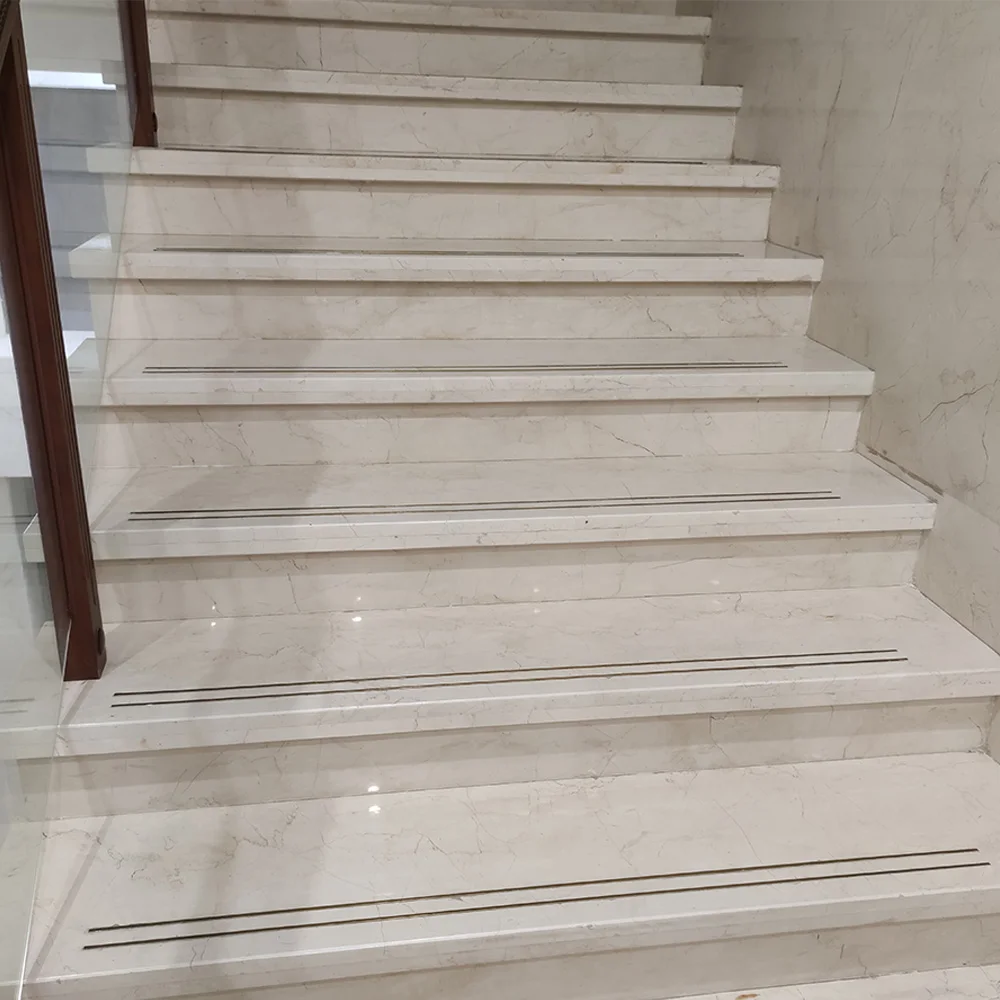 WFCM Natural Stone Granite Marble Stairs Step Tiles Custom Artificial Marble Stone Available