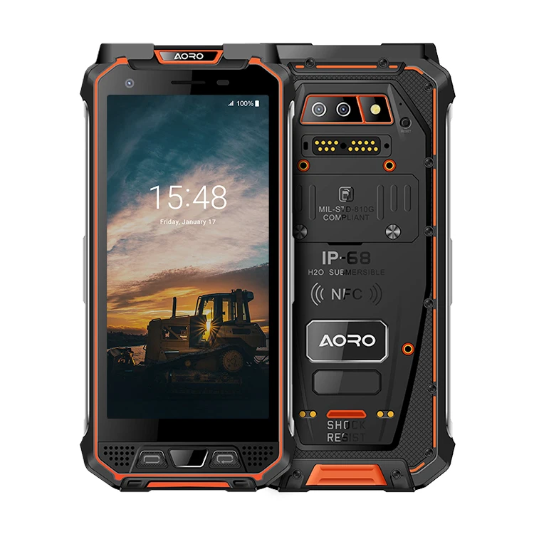Android Touch Screen Smart Rugged Ip68 Waterproof Cell Phone Unlocked Atex Smartphone Nfc Vhf Uhf Mobile Intrinsic Safety Phone