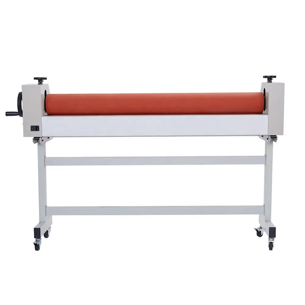 2 in 1 51 inch electric manual laminator cold roll laminator with stand Cold Roll Laminator