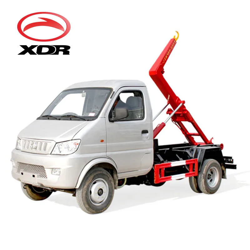 Mini Hook Lift Garbage Truck Hydraulic Arm Garbage Truck