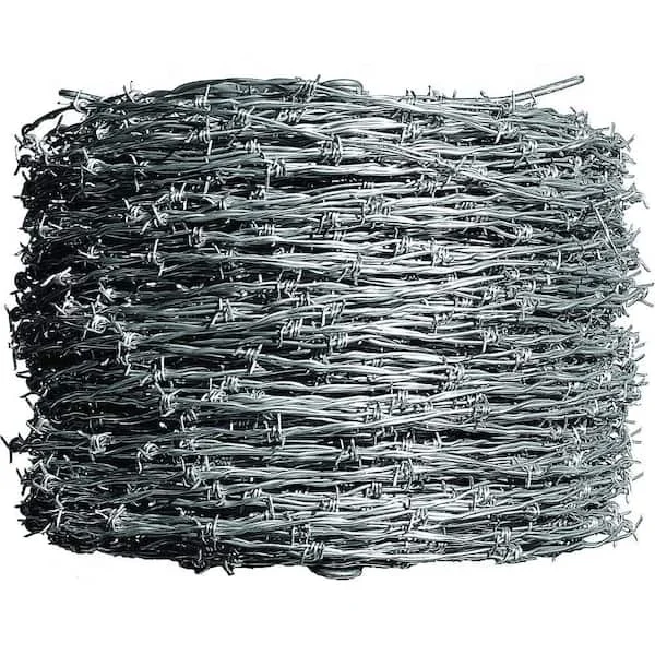 High Quality Galvanized Barbed Wire Alambre De Pua Price Per Roll