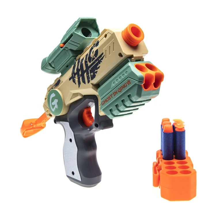 
Amazon Cheap Hot Sale Small Soft Bullet Gun Shooting Toys For Child 