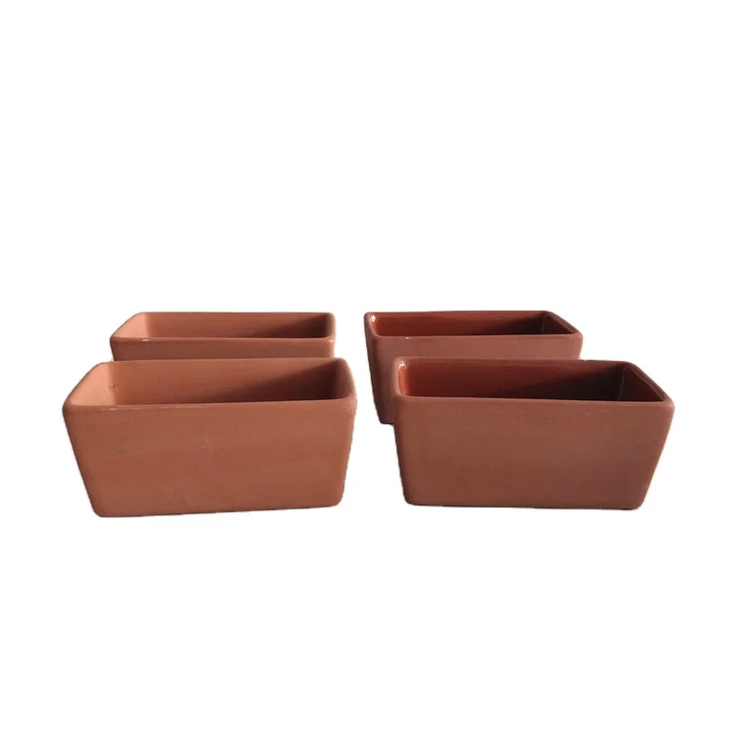 Терракотовый контейнер, керамический сосуд, керамическая банка