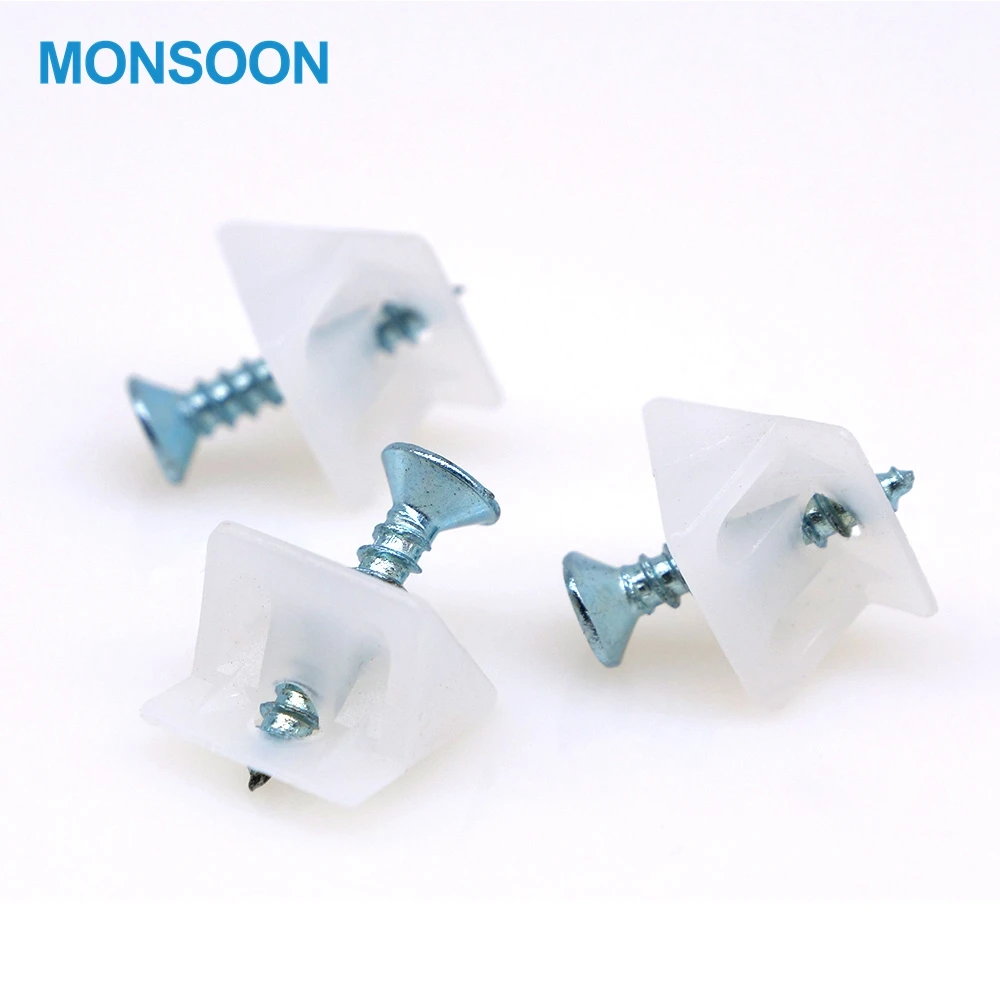Прямая Заводская цена Пластиковая полка MONSOON для шкафа мебели фитинги опорные штифты