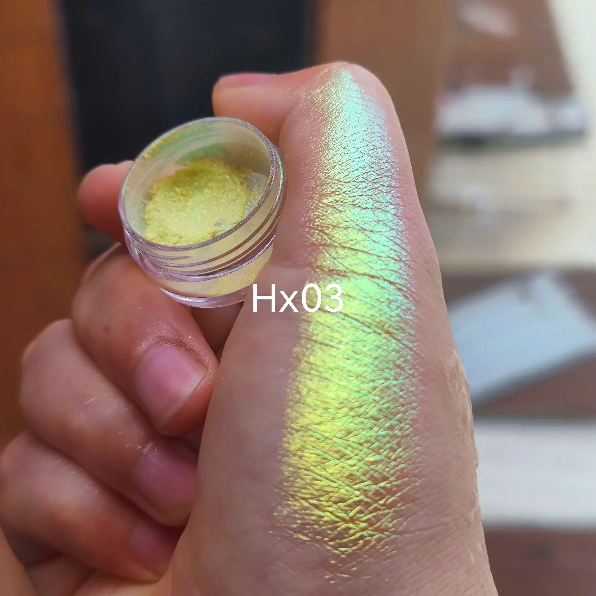 Chameleon Loose Eyeshadow Glitter shinny private label makeup chameleon duo chrome pigment pastel multichrome eyeshadow 0.2g