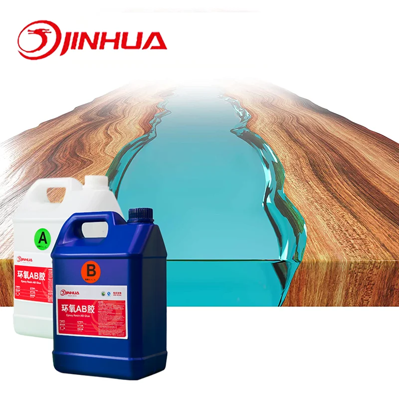 Crystal Clear Epoxy Casting Resin And Hardener Hot Sale Resin Transparent Set Countertop Epoxy Resin for Creativity/Table Top