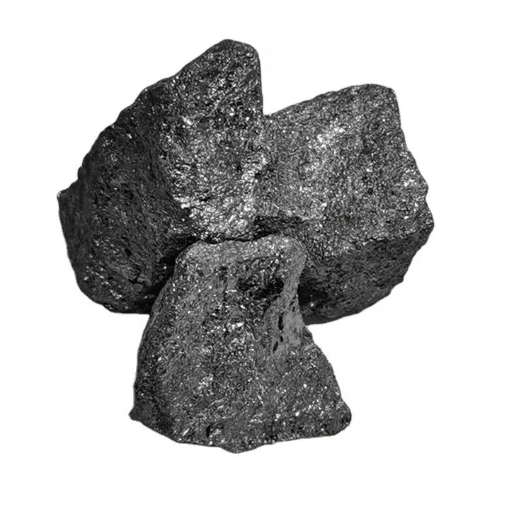 Кремниевый Металл 10-50 мм, высококачественный сплав феррокремния 75 для стали