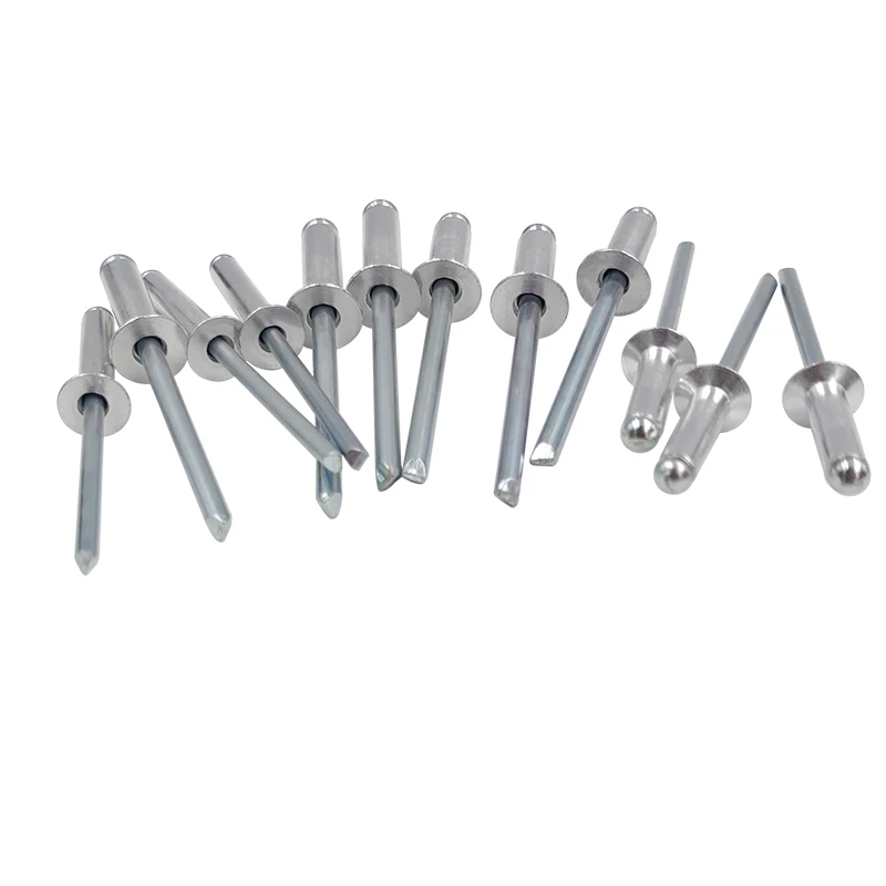 Open End Blind Rivets With Break Pull Mandrel And Countersunk Head Aluminum/Iron High Quality GB12617