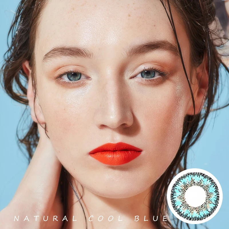 
Moonve 2021color contact lens white box with case pro color 