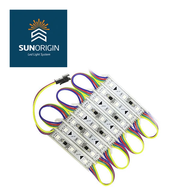 DC12V 75*12 мм 1916 rgb полноцветные светодиодные модули вывесок