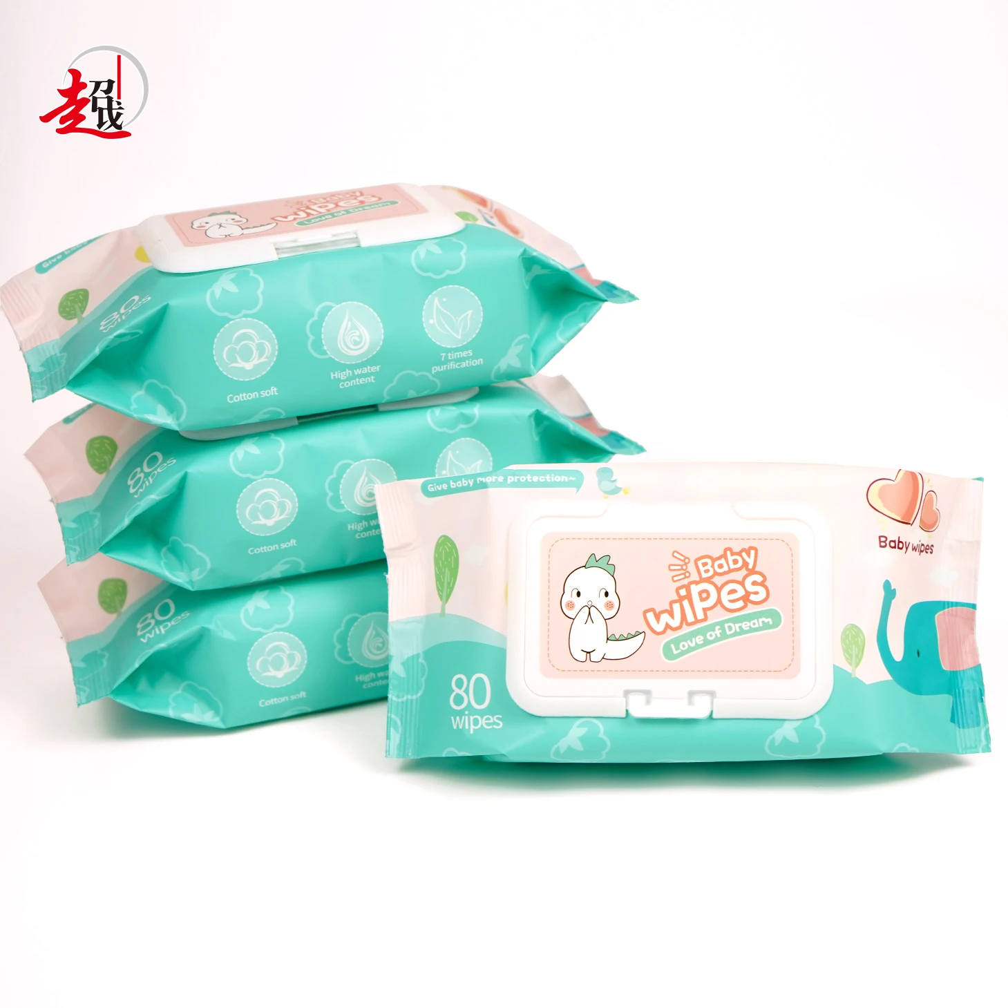Natural  Baby  Wet Wipes For Home Care Baby wet towels factory price