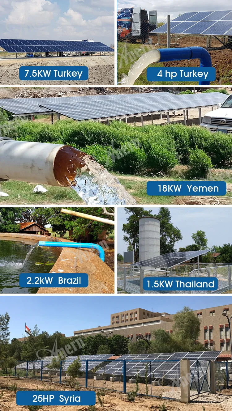 High Pressure solar cell water pumping machine