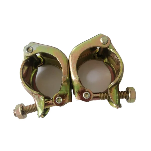 swivel clamp construction scaffolding pressed clamp single and double