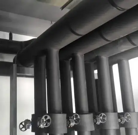 Shenglinsi Self Adhesive 9mm Thickness Rubber Foam Insulation Pipe Duct Insulation Pipe