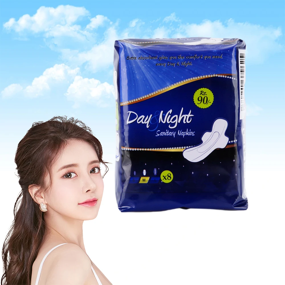 High Quality Wholesale Private Label Sanitary Pads Maxi Women Pads Disposable Feminine Sanitary Napkin Manufacturer