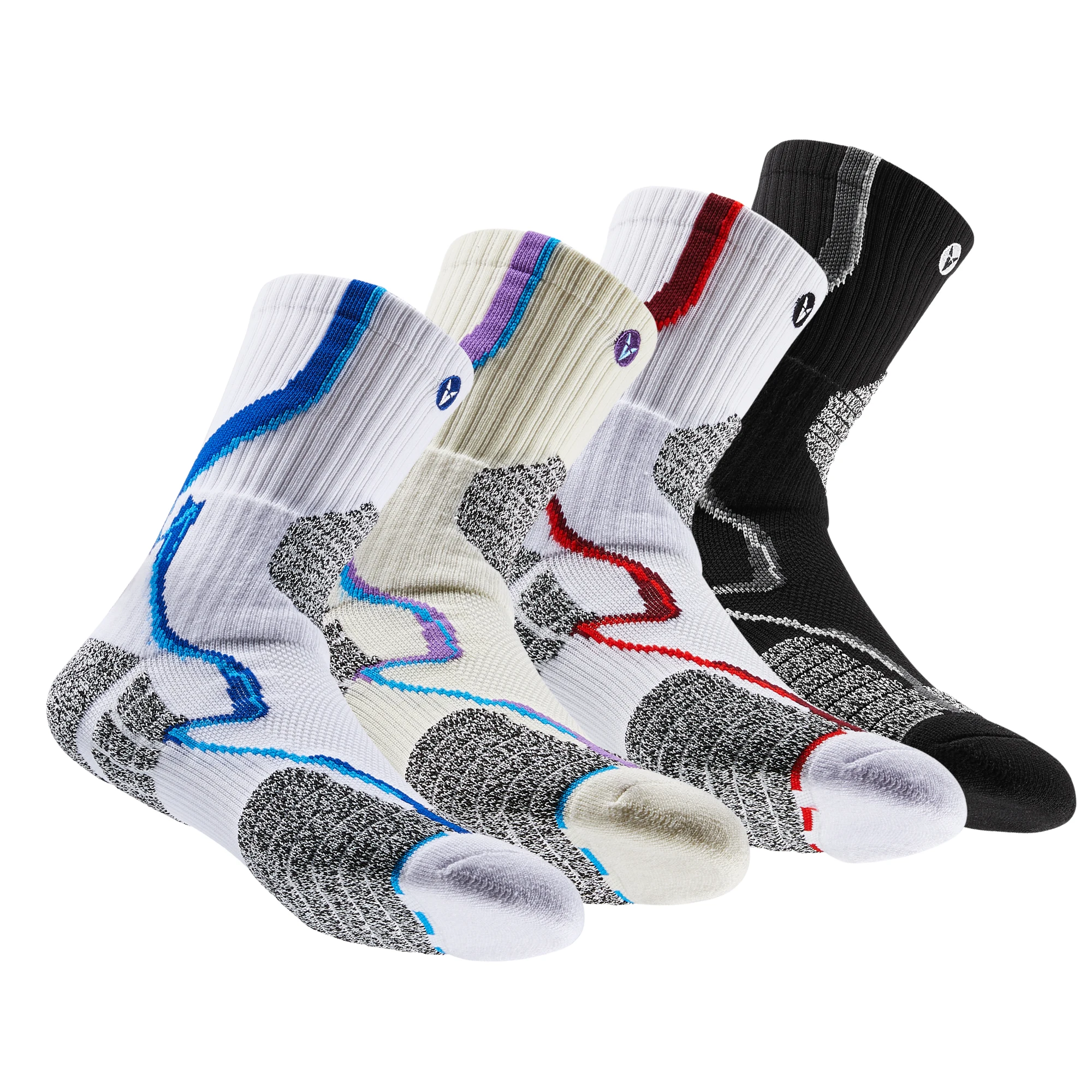 Latest Design Comfortable Breathable Crew Elite Basketball Running Socks Anti-slip Workout Sport Socks