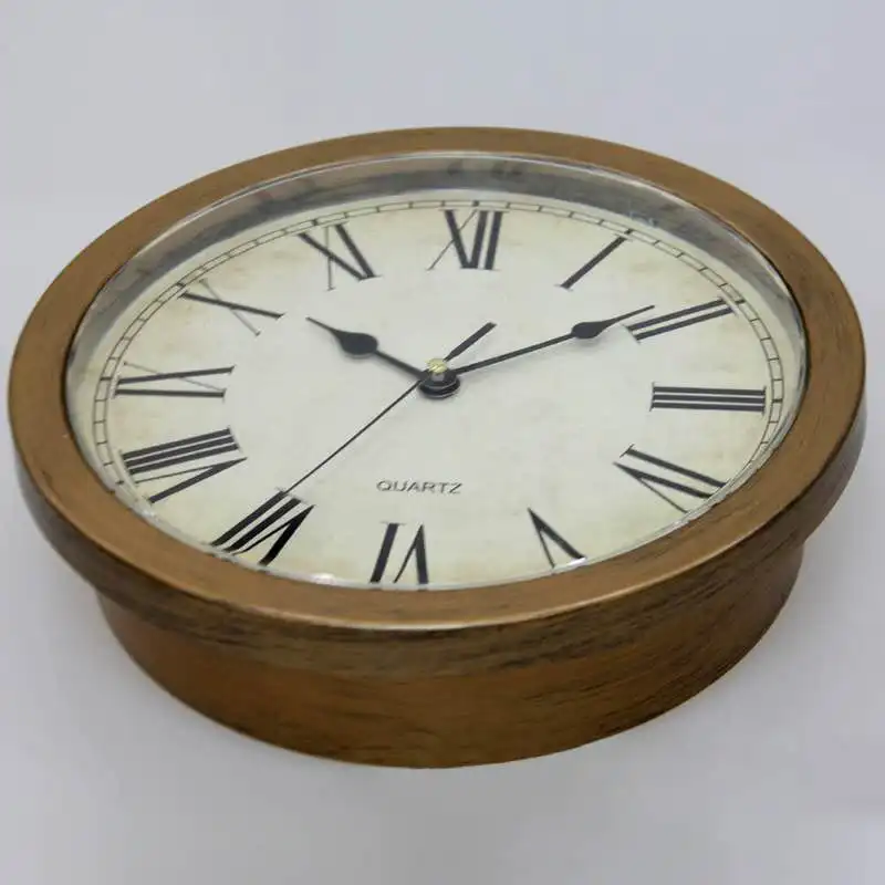 antique bronze New Safe Wall Clock/Clock Hidden Safe/Insurance Cabinet Clock  Jewelry Security Money Cash Safe Clocks