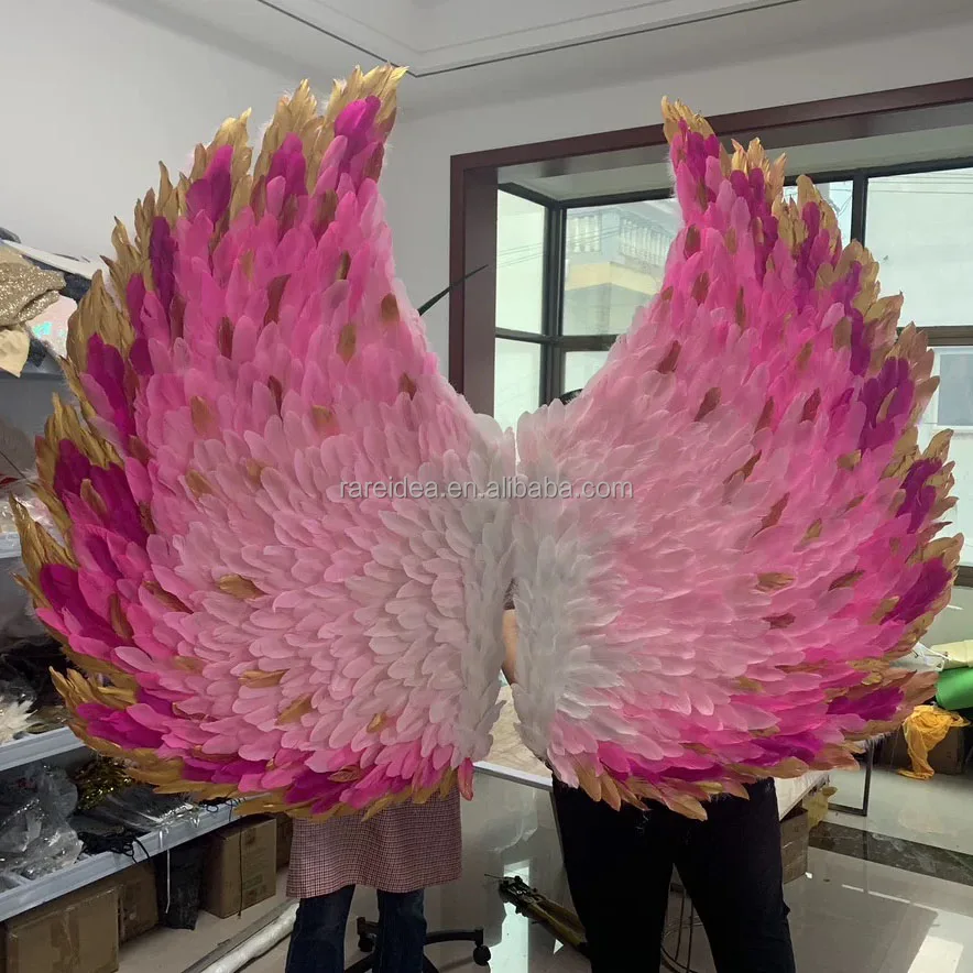 Decoration Supplies Jane Love Swing Decoration Feather Angel Wings Photo Props Feather Wings
