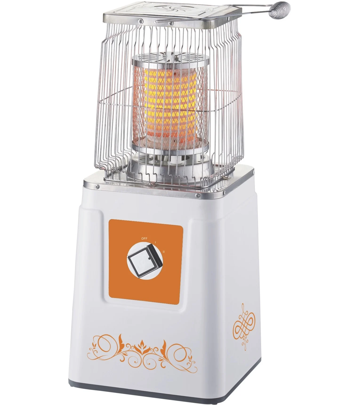 2022 Quadrate New  Design For 360 Degree All-Direction ceramic heater with 2000W For CE, CB