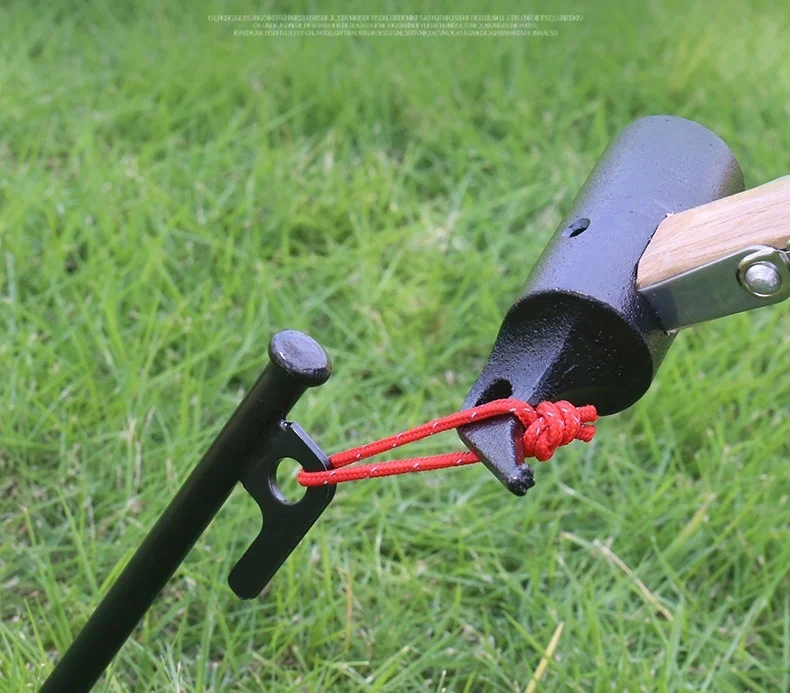 Longsen heavy duty outdoor camping tent Aluminum alloy stake and beach multi colors camp metal stake Tent Accessories