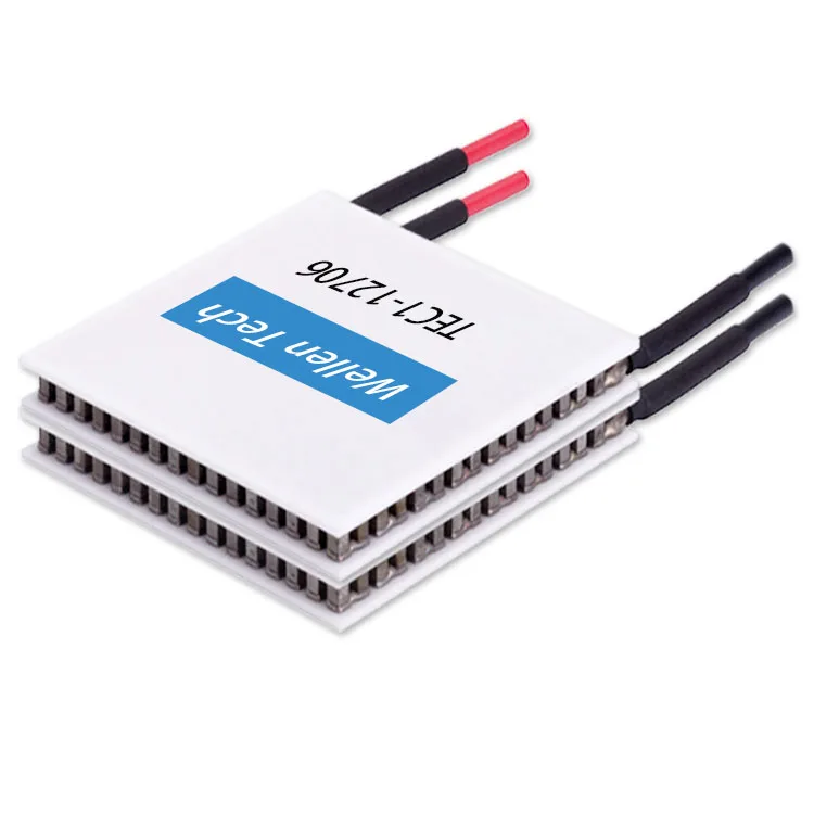 Термоэлектрический охлаждающий вентилятор радиатора TEC модули TEC1-12706 12V 6A 40*40 мм для термоэлектрический охлаждение и отопление фанкойл контр и контроллер с cupsr