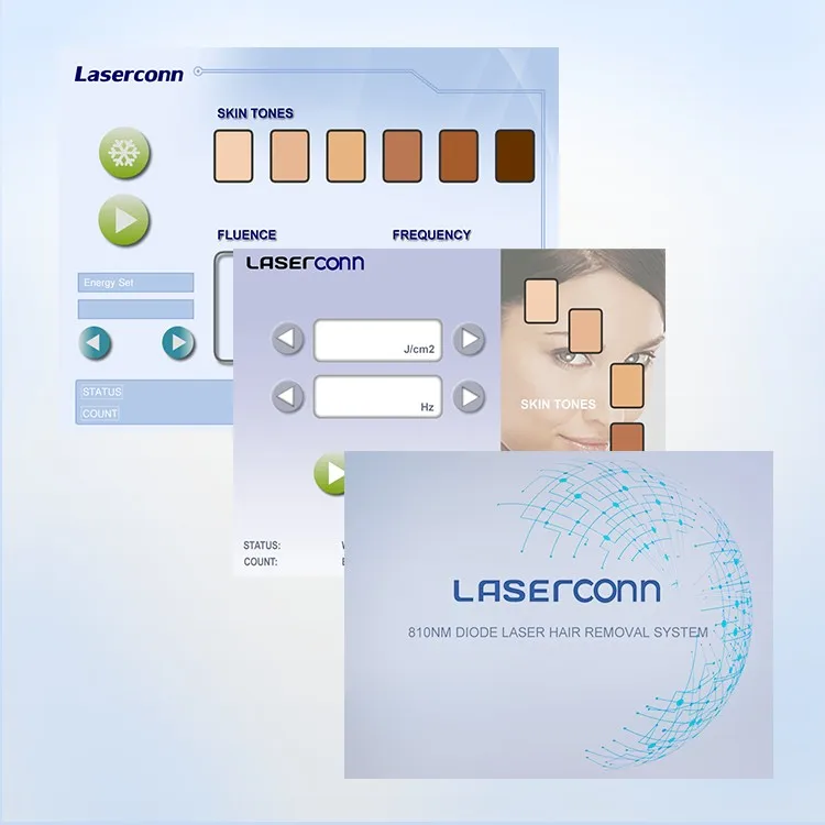 diode laser handpiece 808nm laser bar for hair removal