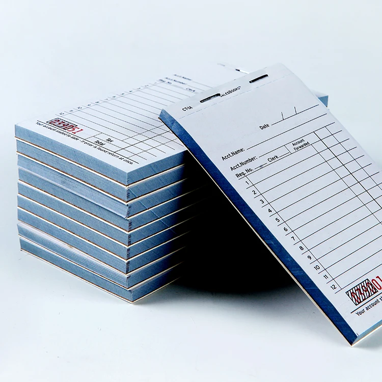 CT-1A Good Sale White  Color Guest Check Waiter Pads For Sale