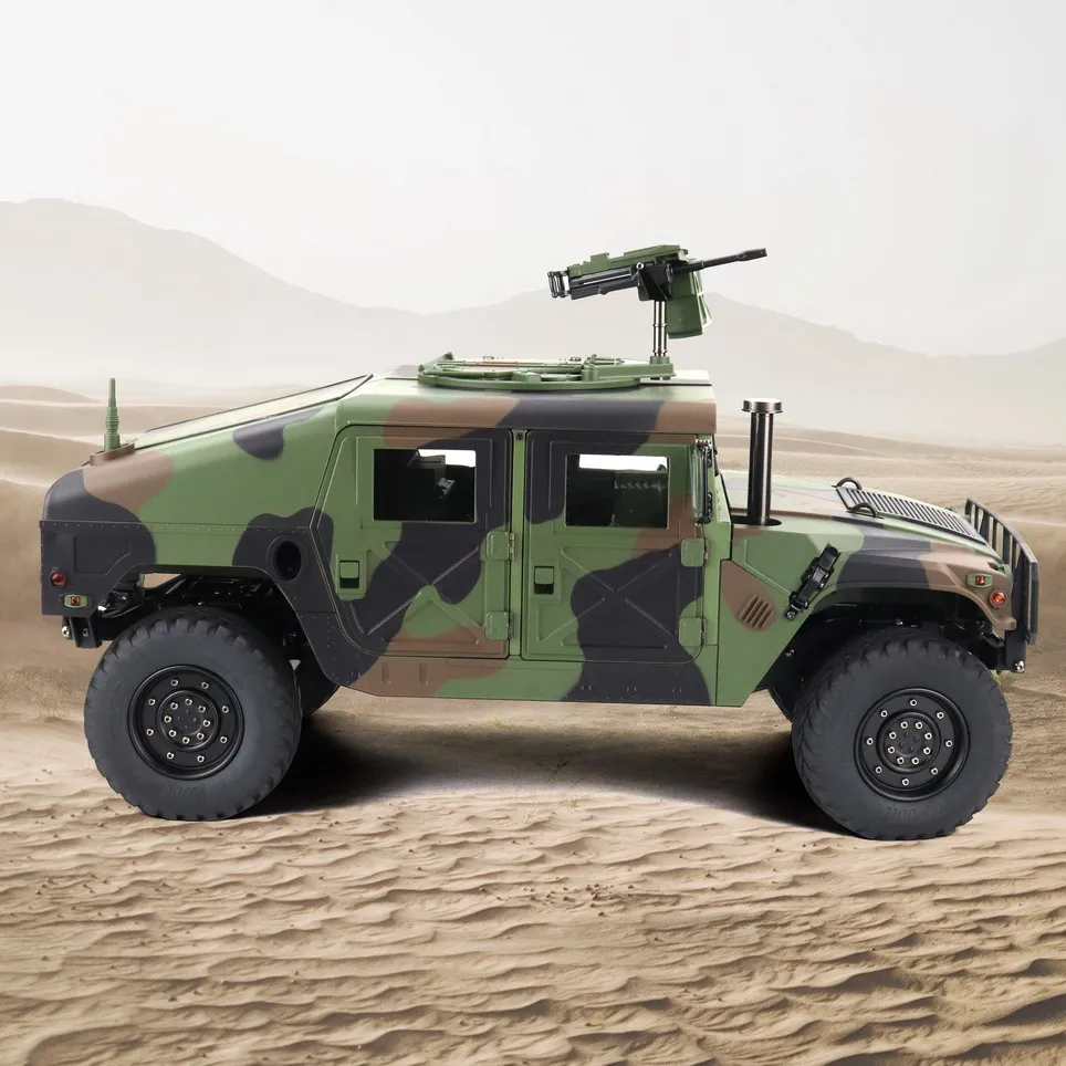 Hengguan TRASPED HG-P408 PRO High Simulation Crawler Cars 1/10 Off-road Vehicle RC Car 4WD Remote Control Military Truck