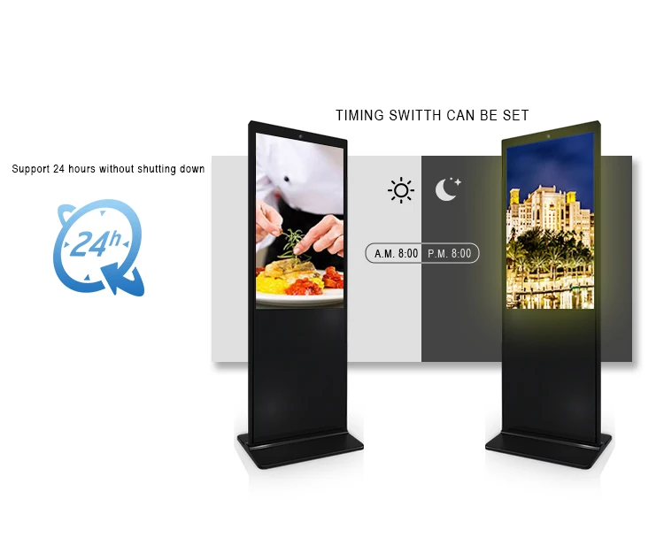 Qunmao Selling Advertising Lcd Display Android Player 4g Wifi Restaurant Coffee Shop Bar Advertising Player With Good Quality
