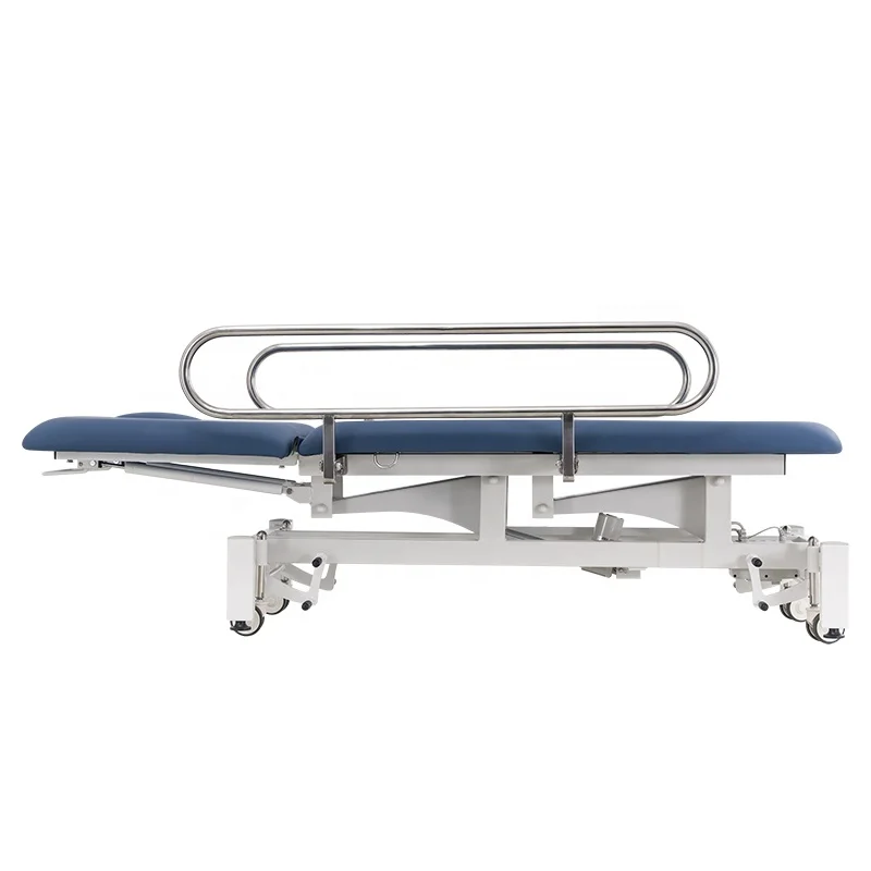 2 Section Treatment Table Rehabilitation Mobile Physiotherapy Chiropractic Table Price Clinic Hospital Massage Therapy Bed