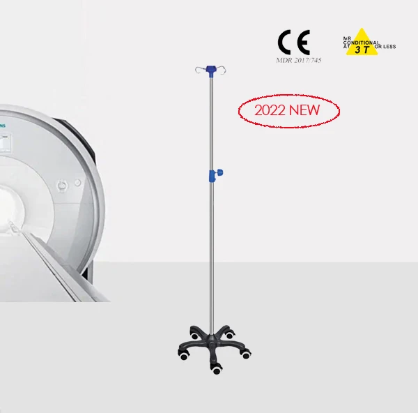 MRI compatible infusion I.V stand/ MR compatible with 1.5T and 3.0T MR system