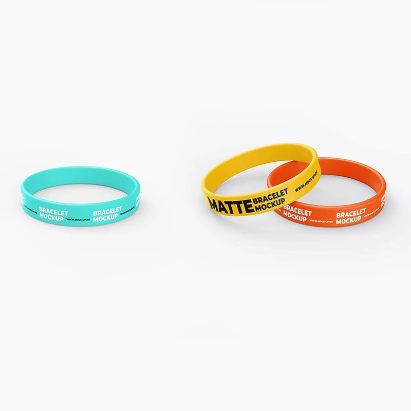 Popular Design Debossed Embossed Custom Design Silicone Rubber Concert Wristbands With Logo Custom