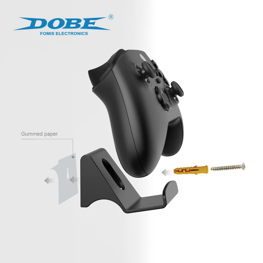 DOBE Factory Direct Supply Universal Game Controller Wall Mount Hanger Holder for Nintendo Switch, XBox, Playstation, PC-2 Pack