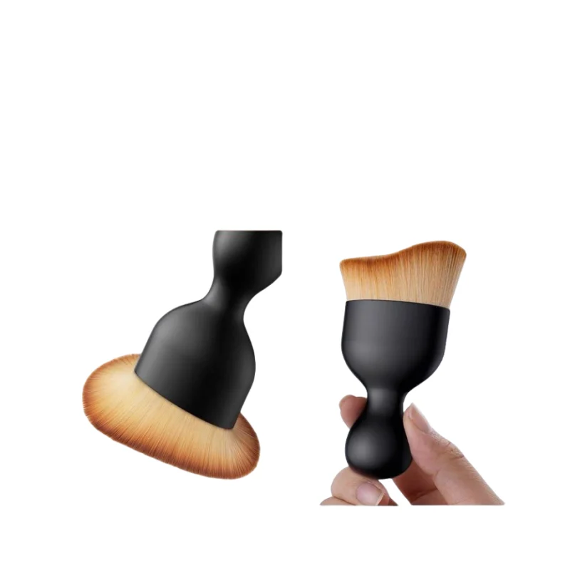 Air conditioner outlet soft bristle cleaning brush